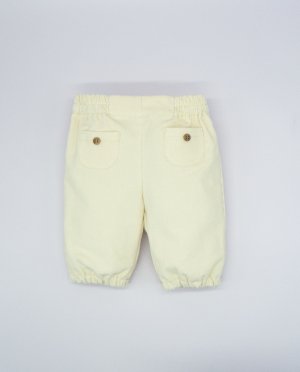 Хлопковые штаны для мальчика цвета экрю. , сырой Fina Ejerique