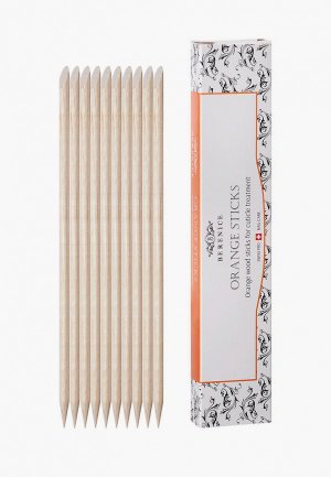 Палочки для маникюра Berenice Orange Sticks 13 см, 10 шт.. Цвет: бежевый