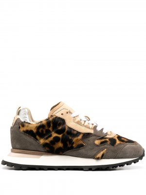 Кроссовки Crafts с леопардовым принтом MOMA. Цвет: коричневый
