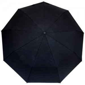 Женский зонт полный автомат, 3 сложения, арт.3537-1 River. Цвет: черный