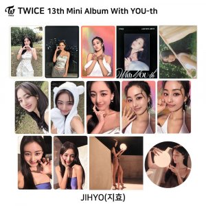TWICE 13th Mini Album With YOU-th Youth Photocard Poster Film Sticker Jihyo KPOP K-POP