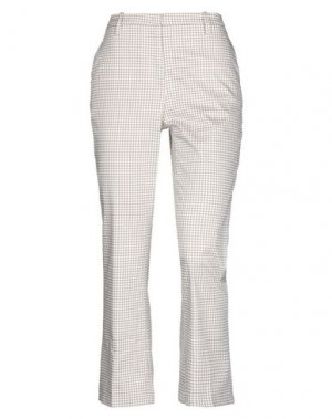 Повседневные брюки ARGONNE by PESERICO. Цвет: белый
