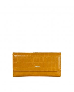 Золотой женский кошелек-клатч с RFID-защитой Coco , SKPAT
