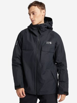 Куртка утепленная мужская Cloud Bank™ Gore-Tex® LT Insulated Jacket, Черный Mountain Hardwear. Цвет: черный