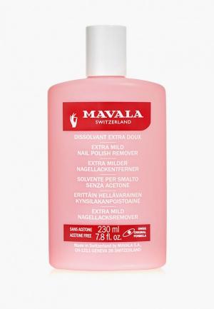 Средство для снятия лака Mavala профессиональное Розовая Nail Polish Remover Pink, 230 мл. Цвет: прозрачный