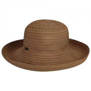 Шляпа с широкими полями BETMAR B213 CLASSIC SUNSHADE, размер ONE. Цвет: бежевый