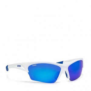 Солнцезащитные очки Sunsation, белый синий Uvex
