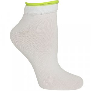 Носки , размер 25-27 (размер обуви 40-41), желтый, белый ГАММА. Цвет: зеленый/белый-зеленый
