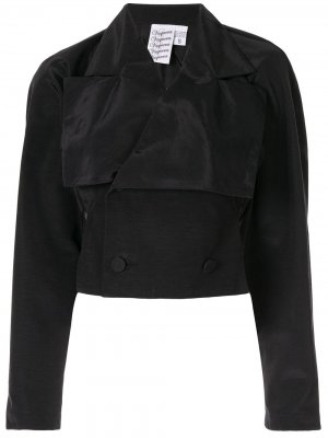 Укороченная куртка Vaquera. Цвет: черный