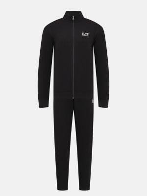 Спортивный костюм EA7 Emporio Armani. Цвет: черный