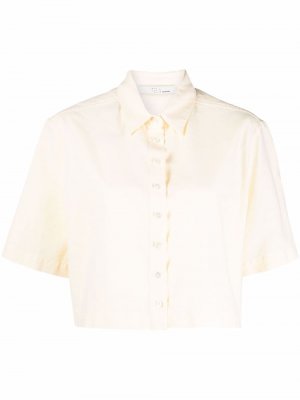 Short-sleeve cotton shit Tela. Цвет: желтый