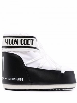 Дутые ботинки Classic Low 2 Moon Boot. Цвет: белый