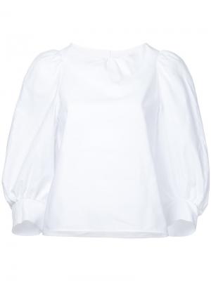 Balloon sleeves blouse Atlantique Ascoli. Цвет: белый