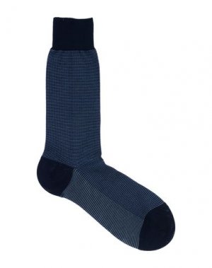 Короткие носки CORGI. Цвет: темно-синий