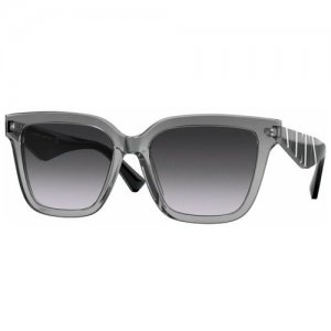 Солнцезащитные очки , клабмастеры, оправа: пластик, с защитой от УФ, для женщин, серый Valentino. Цвет: серый