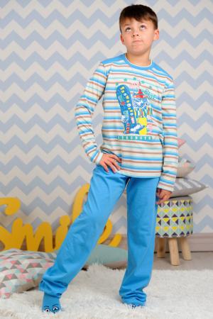 Пижама KitFox. Цвет: голубой