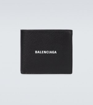 Кошелек для монет Cash Square в сложенном виде , черный Balenciaga