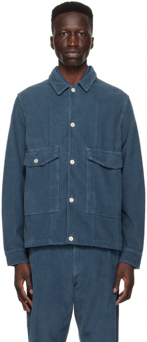 Синяя куртка с карманами и клапанами Ps By Paul Smith