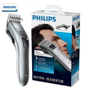Машинка для стрижки волос QC5130 Бытовая серебристого цвета QC3150/15 Philips