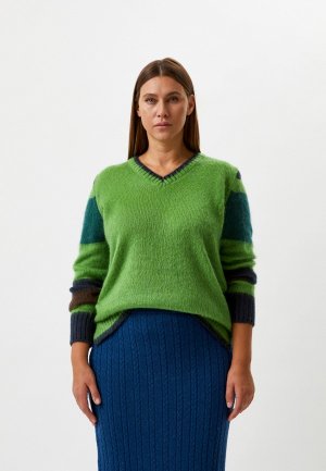 Пуловер Marina Rinaldi Sport ALCE. Цвет: зеленый