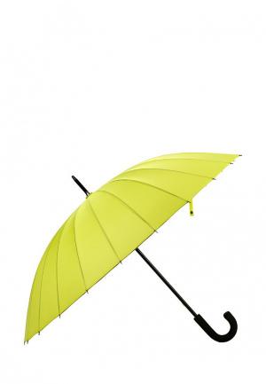 Зонт-трость Kawaii Factory. Цвет: зеленый