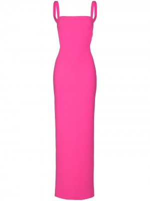 Вечернее платье Crockett Solace London. Цвет: розовый