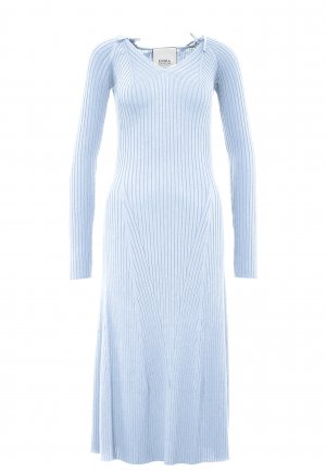 Платье ERIKA CAVALLINI. Цвет: голубой