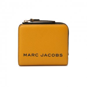 Кожаное портмоне Bold mini MARC JACOBS (THE). Цвет: коричневый