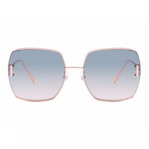 Солнцезащитные очки G30M 8FC, голубой, розовый Chopard. Цвет: голубой/розовый