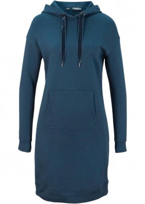 Спортивное платье с капюшоном , синий Bpc Bonprix Collection