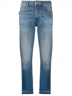 Укороченные джинсы с необработанным краем Zadig&Voltaire. Цвет: синий