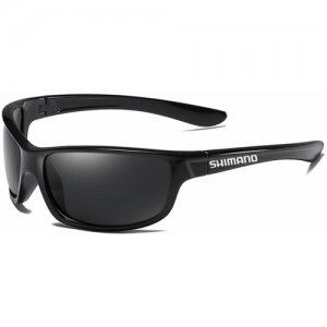 Очки поляризационные солнцезащитные Sharp Eye UV-400\Black-Black SHIMANO. Цвет: черный