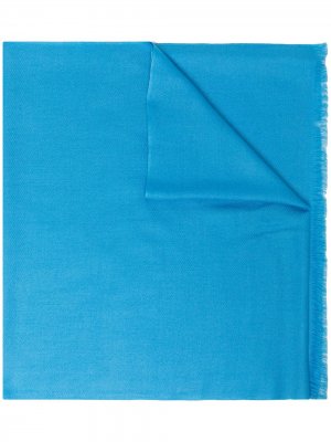 Шаль из кашемира Pashmina N.Peal. Цвет: синий