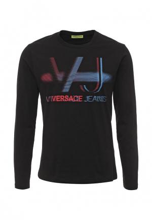 Лонгслив Versace Jeans VE006EMQFI64. Цвет: черный