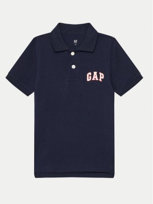 Рубашка поло стандартного кроя Gap, синий GAP