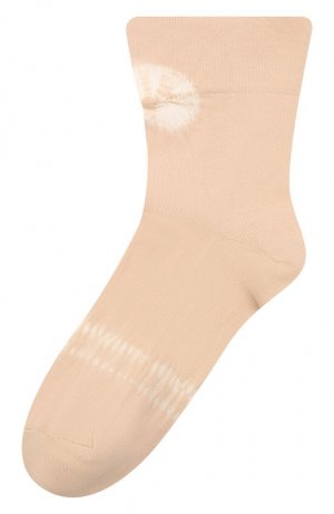 Хлопковые носки Antipast. Цвет: бежевый