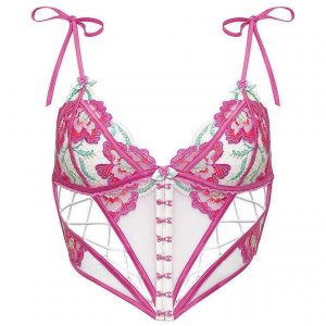 Бюстье For Victoria's Secret Festival Floral, розовый/белый/голубой Love & Lemons