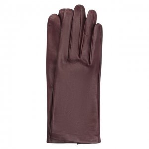 Кожаные перчатки Dries Van Noten. Цвет: фиолетовый