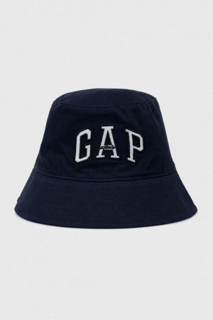Хлопковая шапка Gap, темно-синий GAP