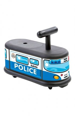 Игрушка Каталка Полицейская машина ItalTrike. Цвет: голубой
