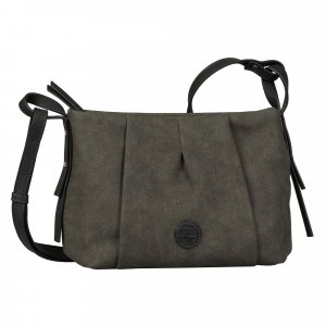 Женская сумка кросс-боди , серая Tom Tailor Bags. Цвет: серый