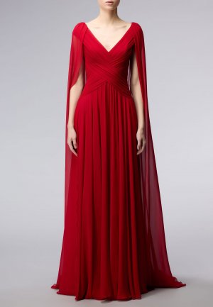Платье ELIE SAAB. Цвет: красный