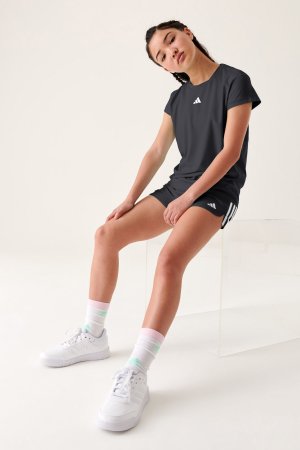Спортивная одежда Футболка с 3 полосками Aeroready для тренировок adidas, черный Adidas