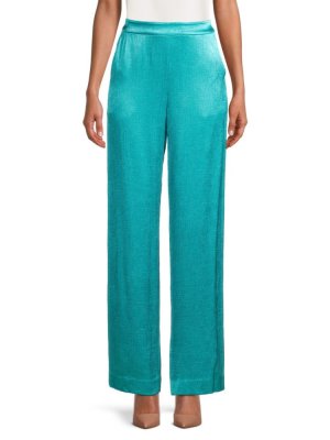 Широкие брюки Sara со складками , цвет Azure Ungaro