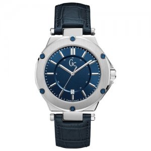 Наручные часы Gc Sport X12004G7S, серебряный, синий. Цвет: синий