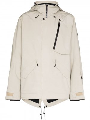 Лыжная куртка Fishtail с капюшоном Holden. Цвет: бежевый