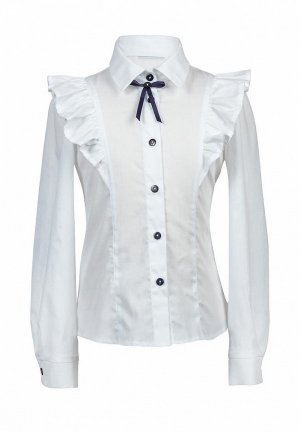 Блуза FansyWay. Цвет: белый