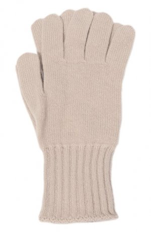 Кашемировые перчатки Colombo. Цвет: бежевый