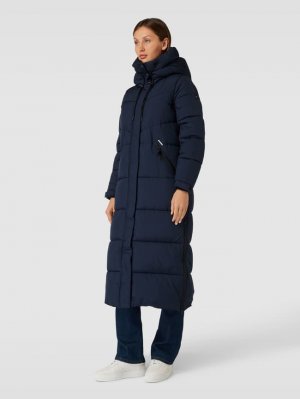 Стеганое пальто с капюшоном модель SHIMANTA khujo, темно-синий Khujo. Цвет: синий