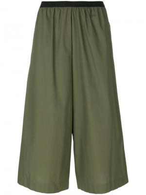 Широкие брюки Antonio Marras. Цвет: зелёный